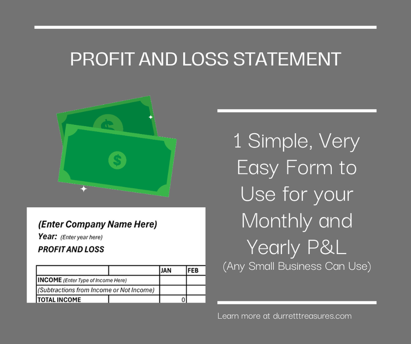 Profit and Loss Statement