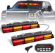 "Emergency Dash Strobe Lights: 2X16.8 Inch Amber White Security Light Bar with Controller"