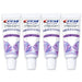 3D White Brilliance Toothpaste, Vibrant Peppermint, Travel Size 0.85 Oz (24G) - Pack of 4