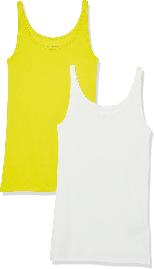 Women'S Slim-Fit Thin Strap Tank Top, Pack of 2