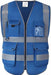 Multiple Pockets Class 2 High Visibility Reflective Safety Vest Men Women Work Construction Vest Meets ANSI Standards