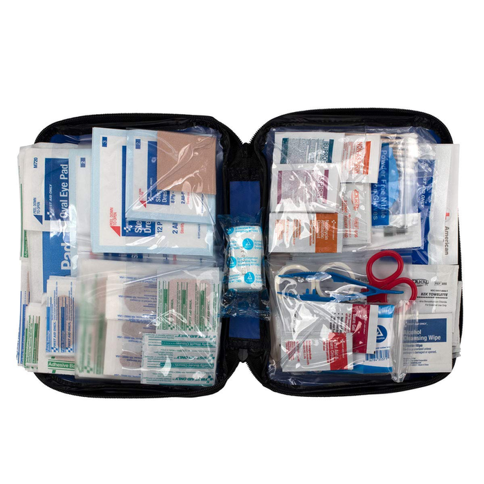 442 All-Purpose Emergency First Aid Kit for Home, Work, and Travel, 298 Pieces