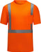 High Visibility Shirts Quick Dry Safety T Shirts with Reflective Strips and Pocket Short Sleeve Mesh Hi Vis Construction Work Class 2 Shirt for Men/Women Black Bottom Lime,Medium