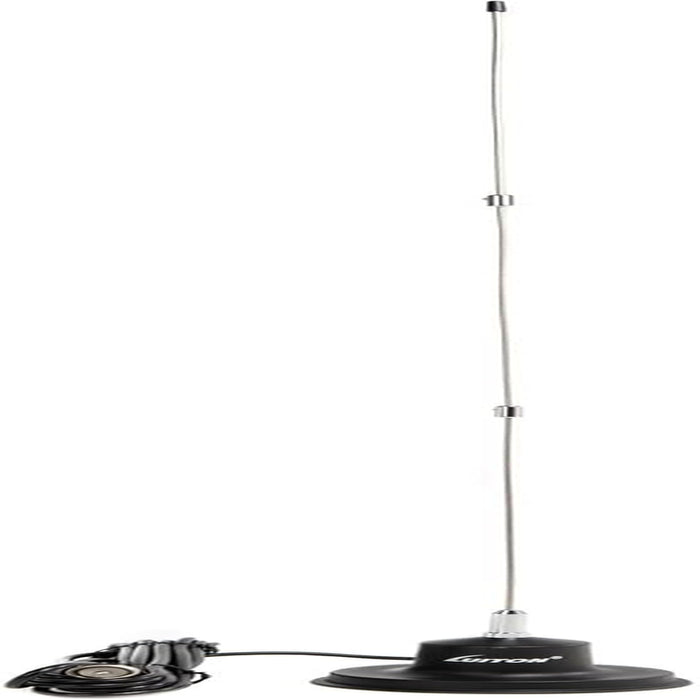 CB Antenna 28 Inch 27 Mhz CB Radio Antenna Full Kit with Heavy Duty Magnet Mount Mobile/Car Radio Antenna Compatible with President Midland Cobra Uniden Anytone by