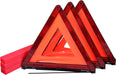 3 Pack Warning Triangle DOT Approved Identical to United States FMVSS 571 125 Reflective Warning Road Safety Triangle Kit