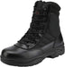 "Men's Military Tactical Side Zip Leather Combat Boots by "