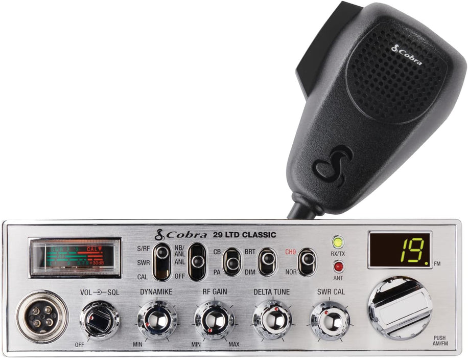 "29 LTD Classic CB Radio with Easy Operation and Emergency Ready Features"