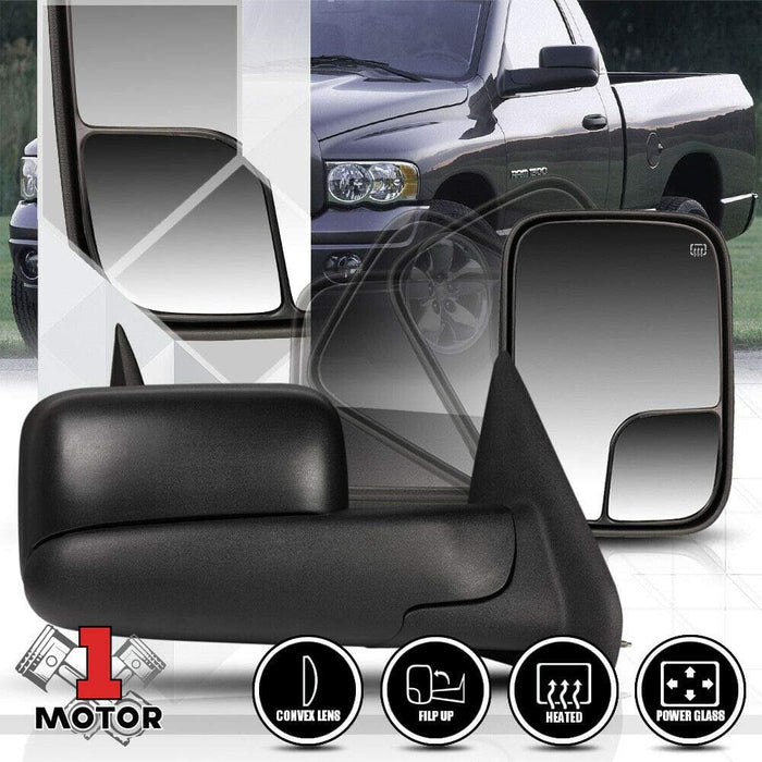 Universal Tow Mirrors for Vehicle, Car Truck Trailer Mirror Extensions Accessories Black Clamp-On Towing Mirrors Car Mirror Extenders Clip on Mirrors - 2 Pcs