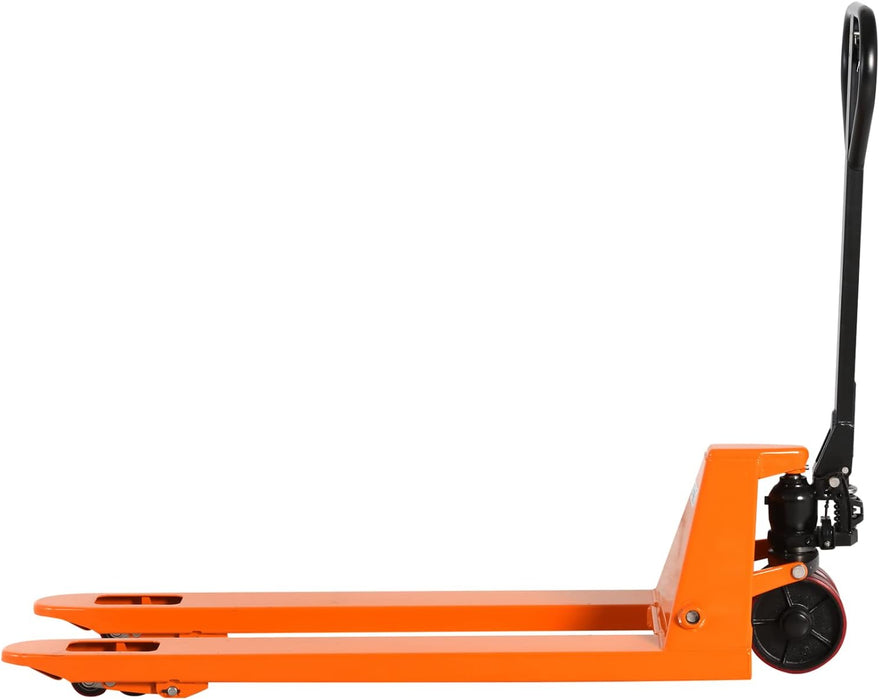 Tory Carrier Pallet Jack 5500 Lb. Capacity, Manual Pallet Truck 21 X 48 Forks Standard Duty Hand Trucks