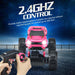 Remote Control Car for Girls 1/12 Scale Monster Trucks Dual Motors off Road RC Trucks, Girls Toys Gifts for Girls Daughter Kids, Birthday Gift Ideas, Pink