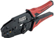 3005CR Wire Crimper Tool, Ratcheting Insulated Terminal Crimper for 10 to 22 AWG Wire