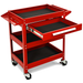 Three Tray Rolling Tool Cart Mechanic Cabinet Storage Toolbox Organizer W/Drawer