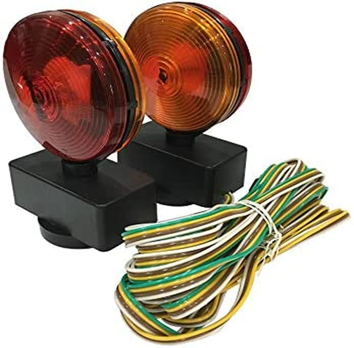 80778 Magnetic Towing Light Kit (Dual Sided for RV, Boat, Trailer and More DOT Approved)