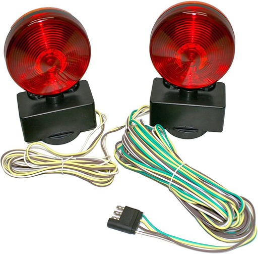 80778 Magnetic Towing Light Kit (Dual Sided for RV, Boat, Trailer and More DOT Approved)