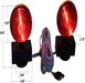 80778 Magnetic Towing Light Kit (Dual Sided for RV, Boat, Trailer and More DOT Approved)