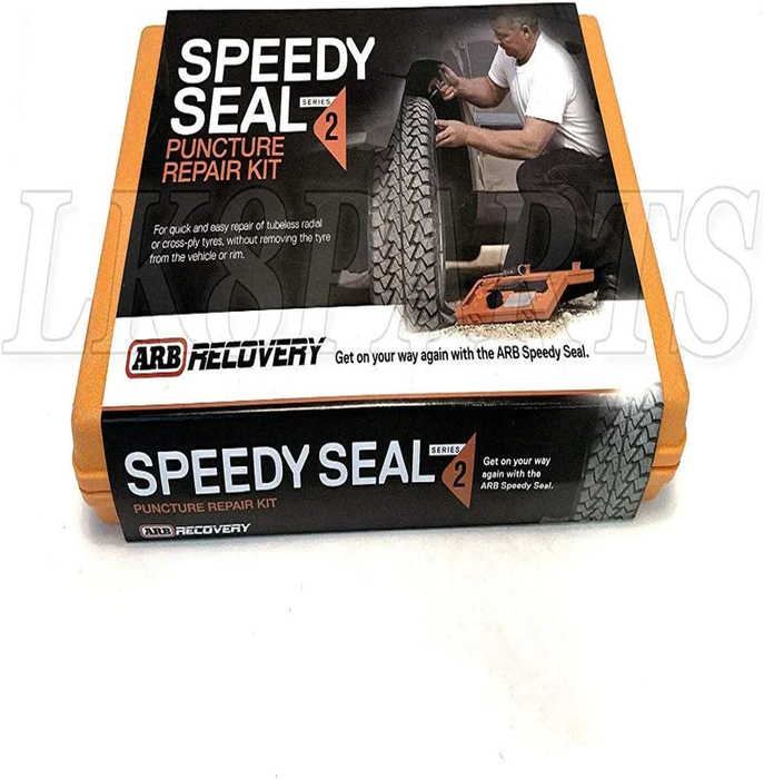 10000011 Speedy Seal 2 - Universal Heavy Duty Tire Repair Kit for Car, Truck, RV, Jeep, ATV, Motorcycle, Tractor, Trailer. Flat Tire Puncture Repair Kit Fix Punctures and Plug Flats 50 String Plug