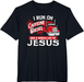 I Run on Caffeine - Christian Trucker Semi Truck Driver T-Shirt