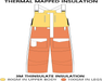 Splice Men’S Insulated Waterproof Fishing Hunting Bibs Ripstop Breathable Snow Pants