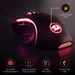 M602 RGB Wired Gaming Mouse RGB Spectrum Backlit Ergonomic Mouse Griffin Programmable with 7 Backlight Modes up to 7200 DPI for Windows PC Gamers (Black)