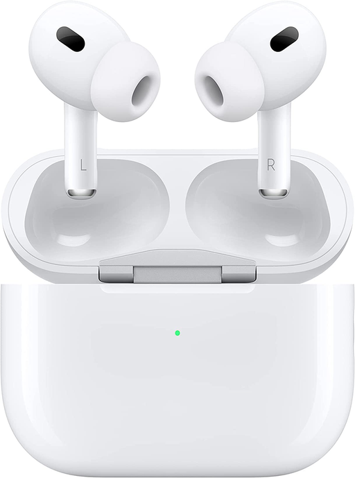 Airpods Pro (2Nd Generation) Wireless Ear Buds with USB-C Charging, up to 2X More Active Noise Cancelling Bluetooth Headphones, Transparency Mode, Adaptive Audio, Personalized Spatial Audio