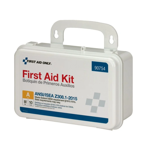 71 Piece Plastic First Aid Kit, ANSI Compliant