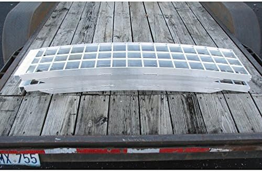 Five Star Aluminum Ramp Set for Trailers, USA - 60In.L X 16In.W, 10,000-Lb. Capacity