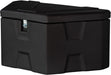 1701680 Black Poly Trailer Tongue Truck Tool Cargo Storage Box, 19 X 36 X 17.5 Inch, Made in the USA, Trailer Tongue Box for Storage and Organization, Trailer Storage Box