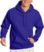 Men'S Ecosmart Hoodie, Midweight Fleece Sweatshirt, Pullover Hooded Sweatshirt for Men