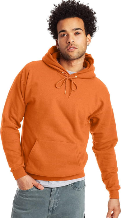 Men'S Ecosmart Hoodie, Midweight Fleece Sweatshirt, Pullover Hooded Sweatshirt for Men