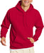 Men'S Ecosmart Hoodie, Midweight Fleece Sweatshirt, Pullover Hooded Sweatshirt for Men