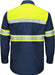 Men'S Hi-Vis Ls Colorblock Ripstop Work Shirt-Type O, Class 1