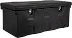 Buyers Products 1712240 Black Poly All-Purpose Chest, 44 X 17.5 X 19 Inch, 6.3 Cu. Ft, Polymer Truck Tool Box, Made in the USA, Contractor Toolbox for Storage and Organization, Durable Job Box