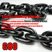 3/8'' X 10FT Binder Chain, G80 Tow Chain with Clevis Grab Hooks,7,100Lbs Working Load Limit, Transport Chain Tie Downs for Flatbed Trailers or Truck (1Pack)