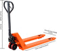 Tory Carrier Pallet Jack 5500 Lb. Capacity, Manual Pallet Truck 21 X 48 Forks Standard Duty Hand Trucks