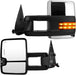 Towing Mirrors Fit for 1999 2000 2001 2002 Chevy for Silverado for Suburban 1500 2500 3500 for Tahoe for GMC for Sierra for Yukon Power Heat Smoke Signal Light Chrome Pair