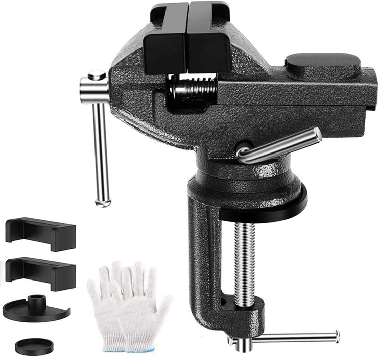 Home Vise Clamp-On Vise，2.5" Black